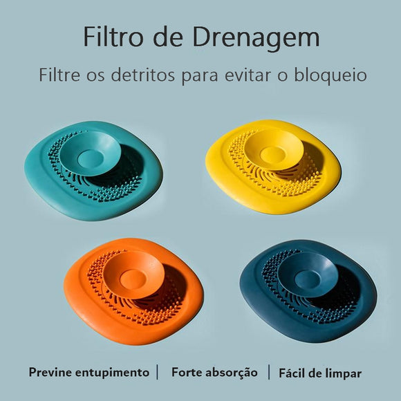 Filtro de Silicone para Ralo