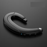 F88 Fone de Ouvido de Condução Óssea Bluetooth 5.0, HIFI Estéreo Sem Fio, Com Microfone Fone, Esportivo à Prova D'água